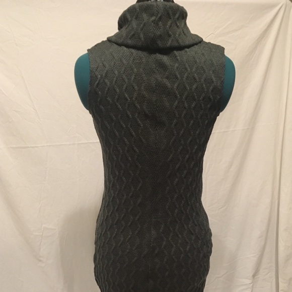 Rhapsody Sleeveless Cowl Neck Sweater Dress Small - Picture 3 of 5